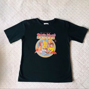 ❗️3/$15❗️Romwe Black Tee